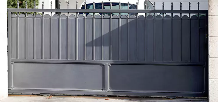 Metal Driveway Gate Installation Garfield